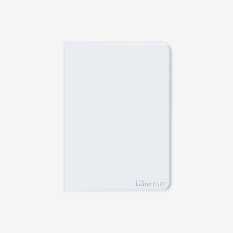 [ULTRA PRO] VIVID 9-POCKET ZIPPERED PRO-BINDER WEISS