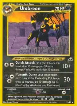 Umbreon NDI-32 Rare Englisch