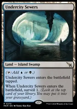 Undercity Sewers - Murders at Karlov Manor (Rare) [MKM-270]