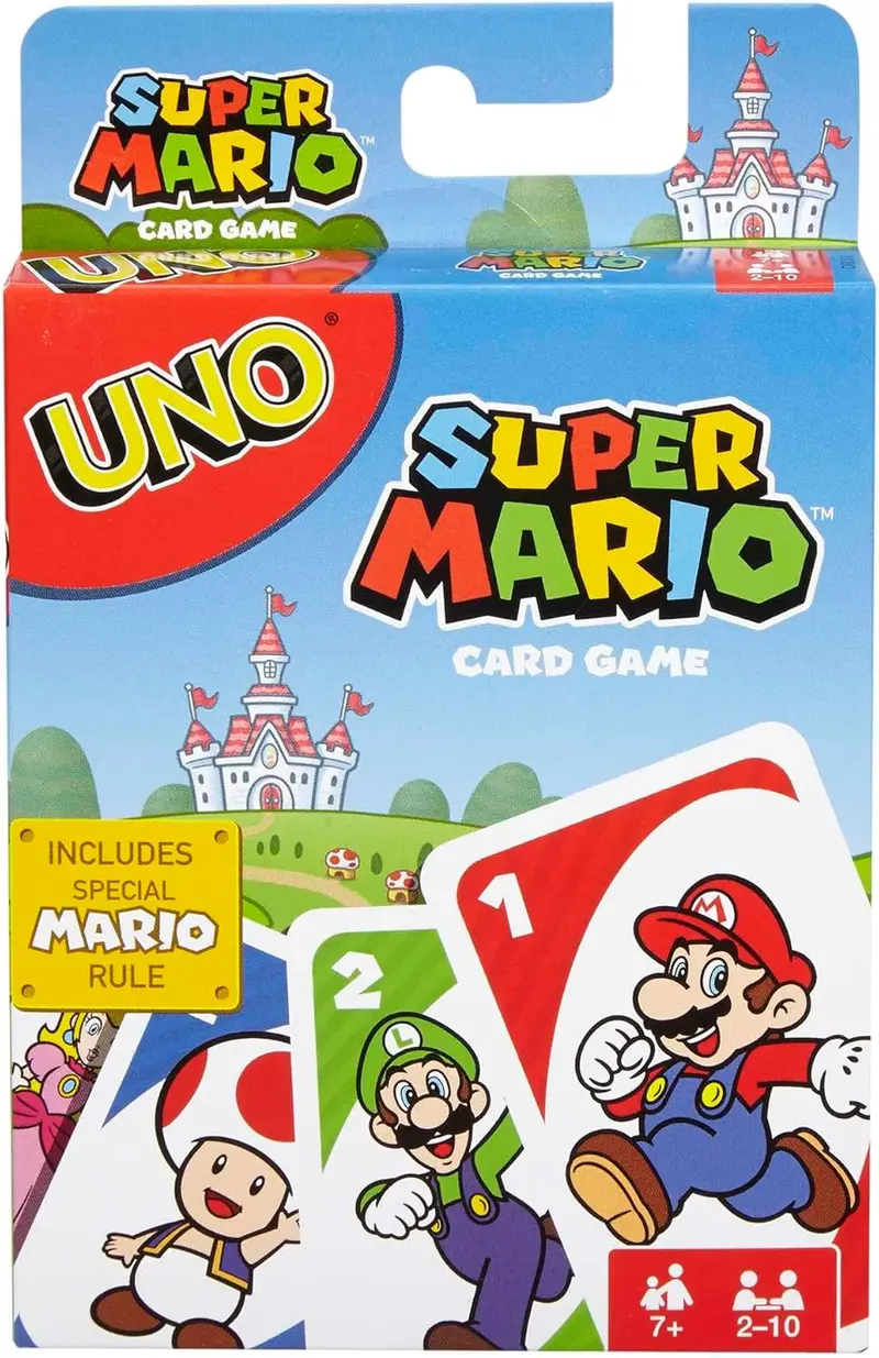 UNO Kartenspiel Super Mario Edition - Das klassische Kartenspiel mit Nintendo Charakteren