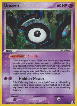 Unown - EX Unseen Forces (Rare) [UF-S-28]