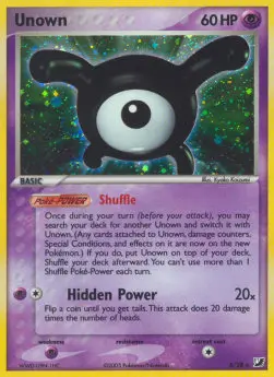 Unown - EX Unseen Forces (Rare) [UF-X-28]