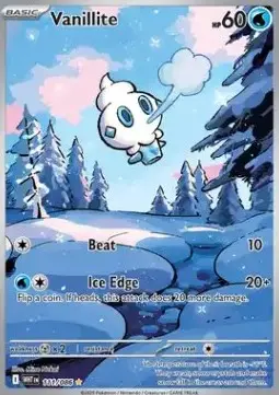 Vanillite - White Flare (Illustration Rare) [WHT-111]