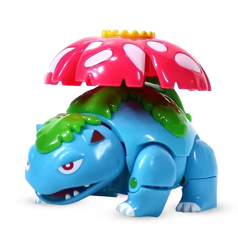 Venusaur / Bisaflor Spielzeug Figur mit Pokeball