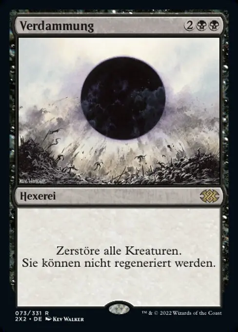 Verdammung 2X2-73 Rare Deutsch