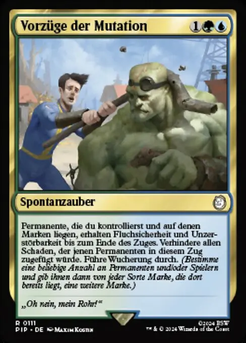Vorzüge der Mutation PIP-111 Rare Deutsch