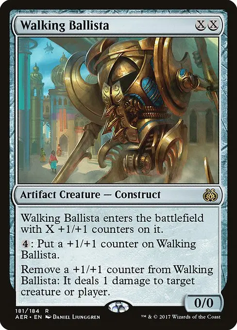 Walking Ballista AER-181 Rare Englisch