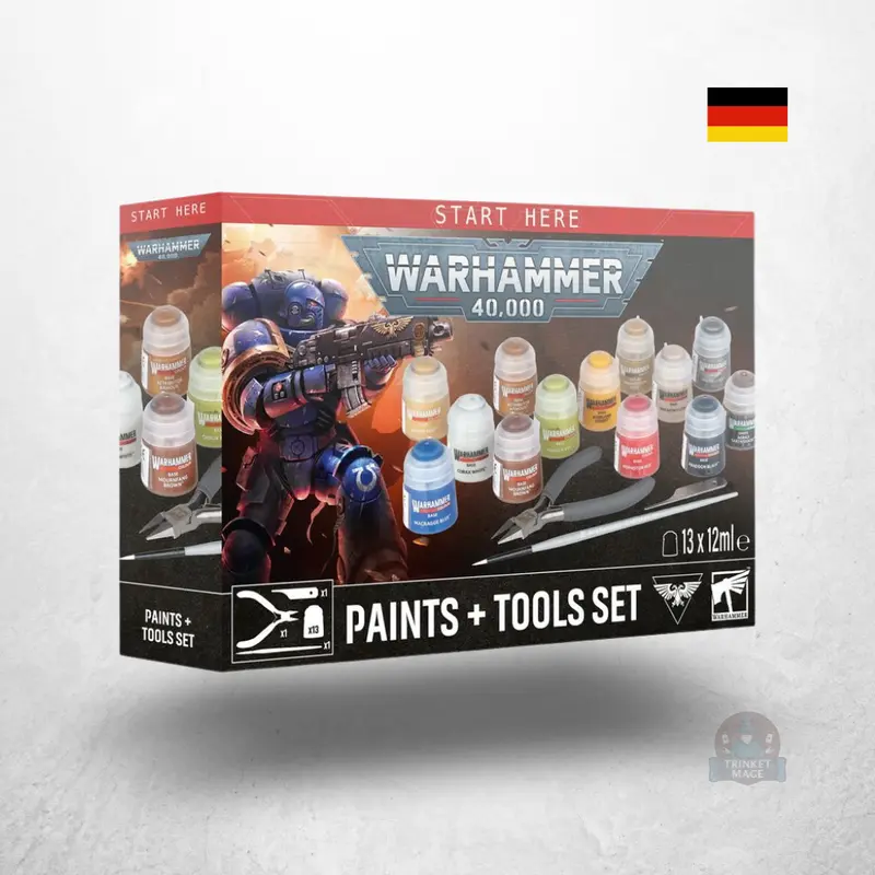 Warhammer 40.000 - Farben + Werkzeuge (60-12)