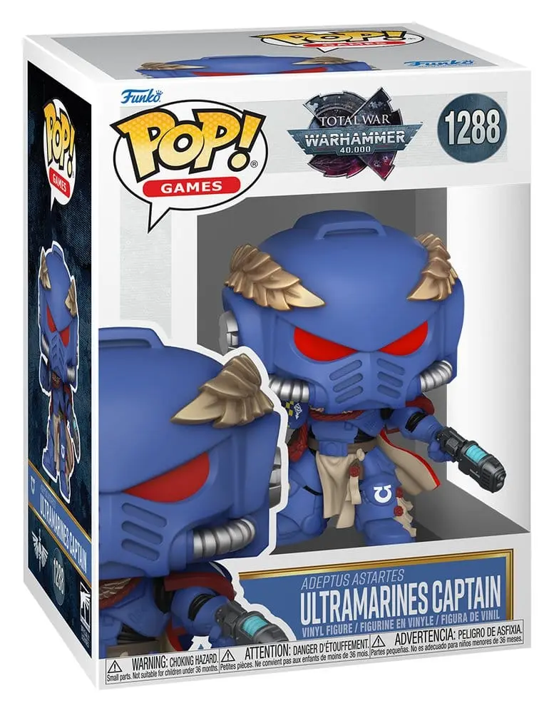 Warhammer 40.000 – Ultramarines Captain – Funko POP! Games Vinyl Figur 9 cm
