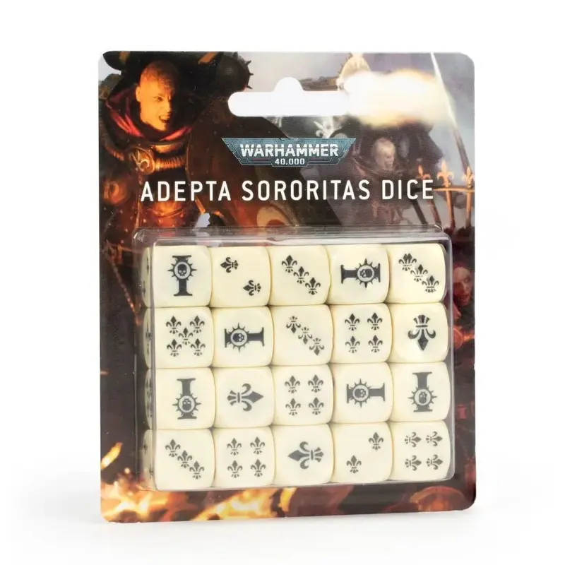 Warhammer 40k - Dice - Adepta Sororitas
