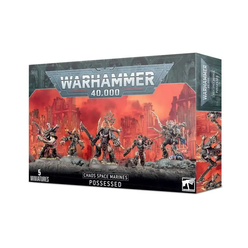 Warhammer 40k - Figuren - Armeen des Chaos - Chaos Space Marines - Besessene