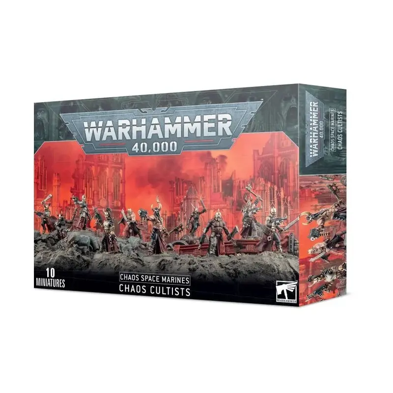 Warhammer 40k - Figuren - Armeen des Chaos - Chaos Space Marines - Chaos Cultists