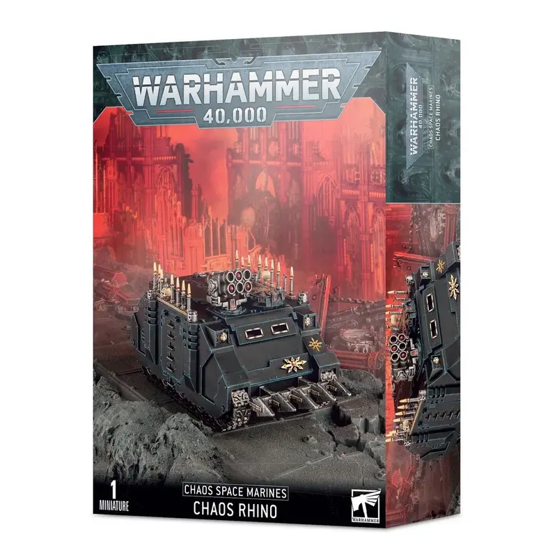 Warhammer 40k - Figuren - Armeen des Chaos - Chaos Space Marines - Chaos Rhino