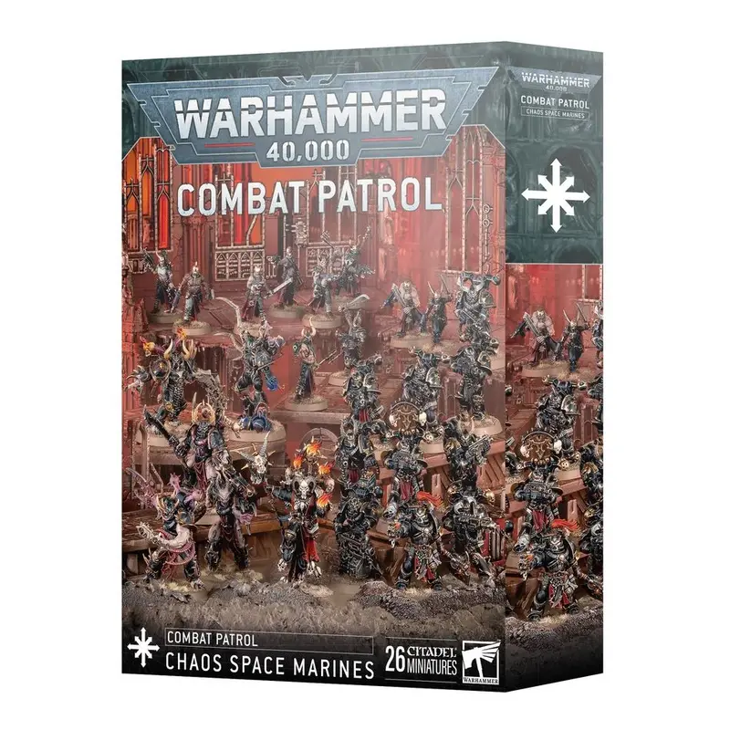 Warhammer 40k - Figuren - Armeen des Chaos - Chaos Space Marines - Combat Patrol
