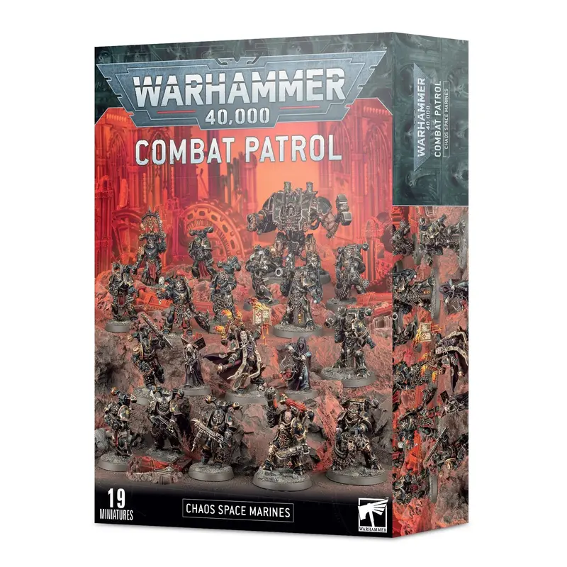 Warhammer 40k - Figuren - Armeen des Chaos - Chaos Space Marines - Combat Patrol