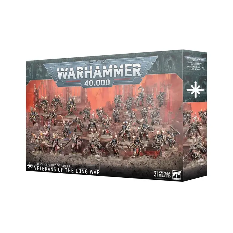 Warhammer 40k - Figuren - Armeen des Chaos - Chaos Space Marines - Streitmacht der Chaos Space Marines