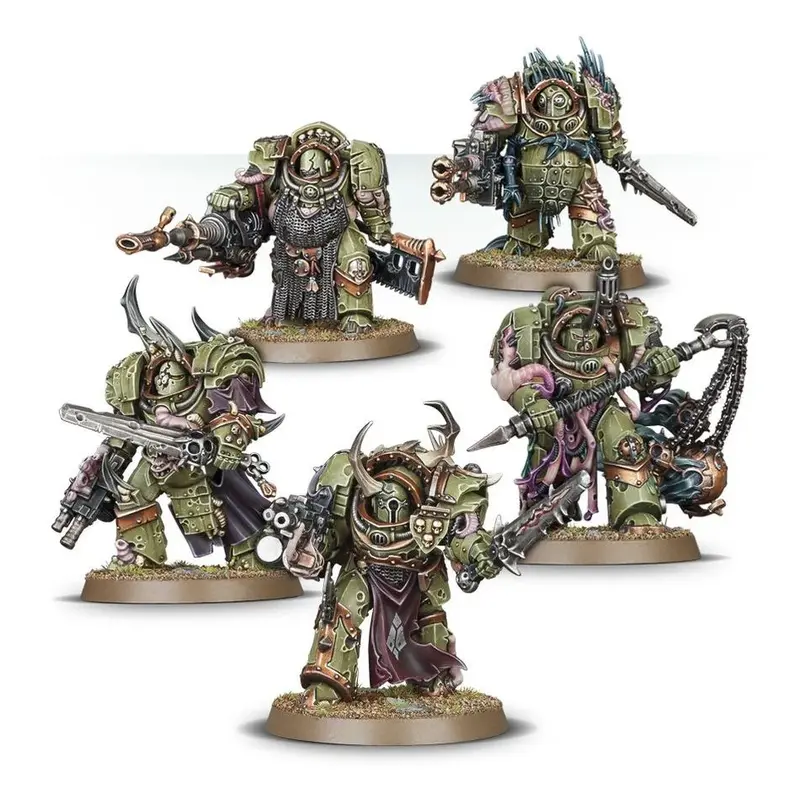 Warhammer 40k - Figuren - Armeen des Chaos - Death Guard - Blightlord Terminators