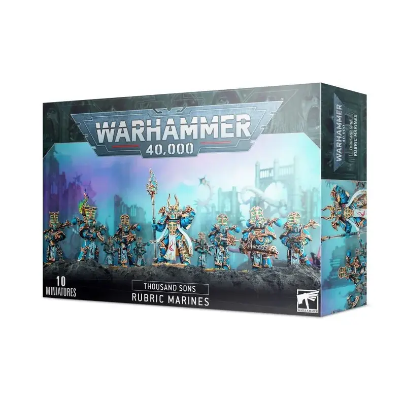 Warhammer 40k - Figuren - Armeen des Chaos - Thousand Sons - Rubric Marines