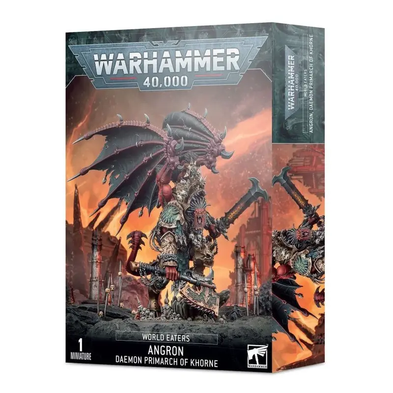 Warhammer 40k - Figuren - Armeen des Chaos - World Eaters - Angron, Dämonenprimarch des Khorne