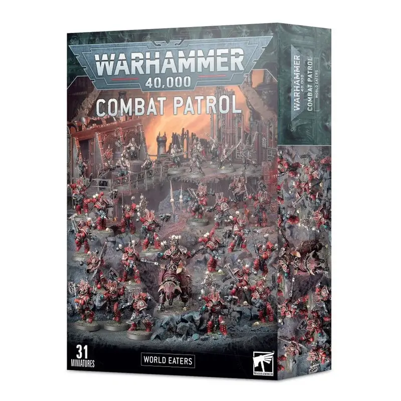 Warhammer 40k - Figuren - Armeen des Chaos - World Eaters - Kampfpatrouille - Der World Eaters