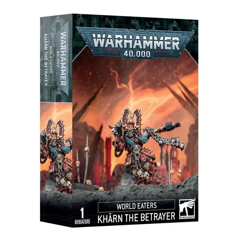 Warhammer 40k - Figuren - Armeen des Chaos - World Eaters - Kharn the Betrayer