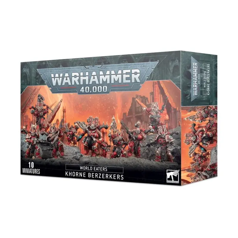 Warhammer 40k - Figuren - Armeen des Chaos - World Eaters - Khorne-Berserker der World Eaters