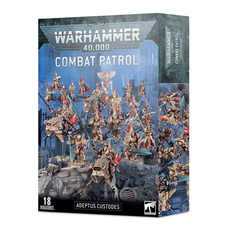 Warhammer 40k - Figuren - Armeen des Imperium - Adeptus Custodes - Kampfpatrouille - Des Adeptus Custodes