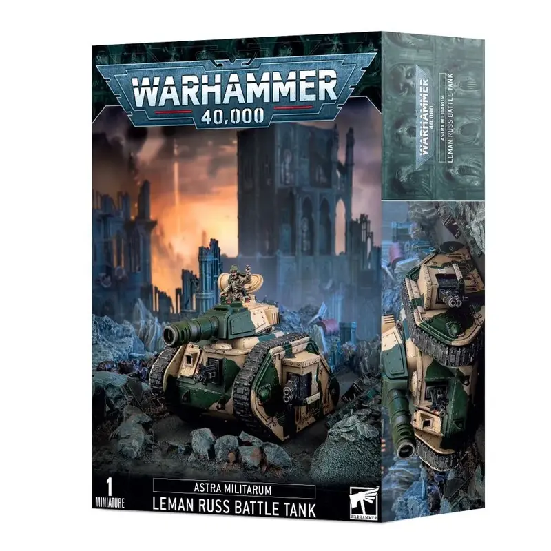 Warhammer 40k - Figuren - Armeen des Imperium - Astra Militarum - Kampfpanzer Leman Russ