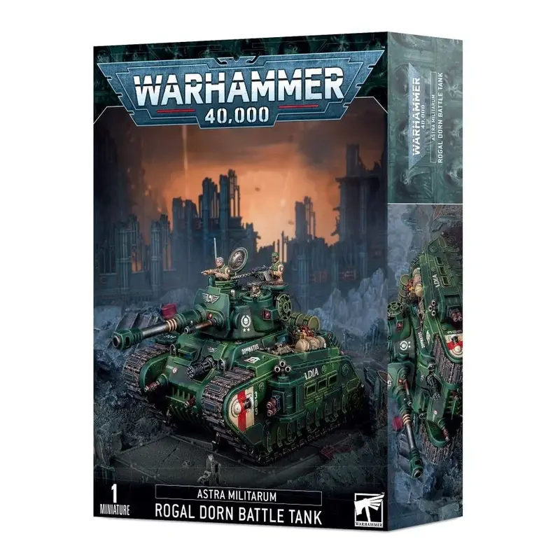 Warhammer 40k - Figuren - Armeen des Imperium - Astra Militarum - Kampfpanzer Rogal Dorn
