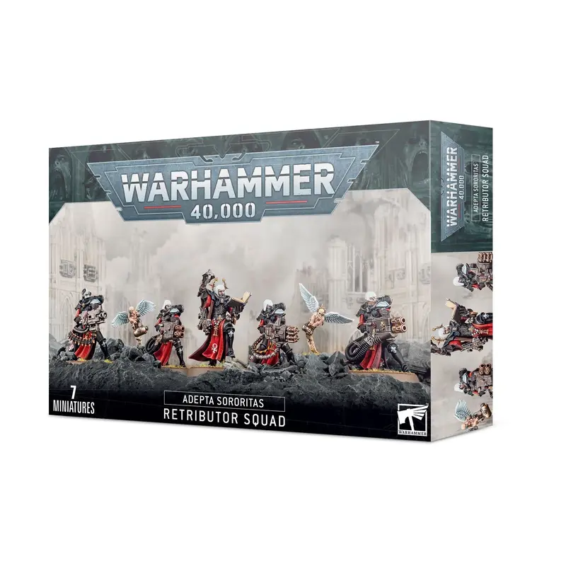 Warhammer 40k - Figuren - Armeen des Imperiums - Adepta Sororitas - Retributor Squad