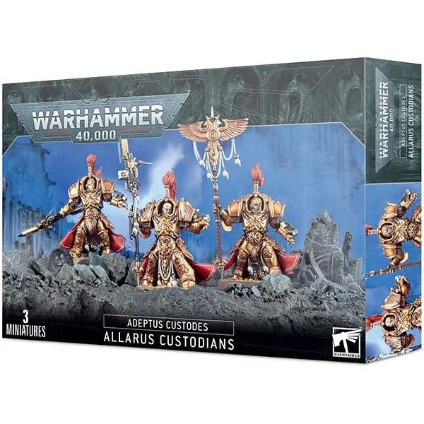 Warhammer 40k - Figuren - Armeen des Imperiums - Adeptus Custodes - Allarus Custodians