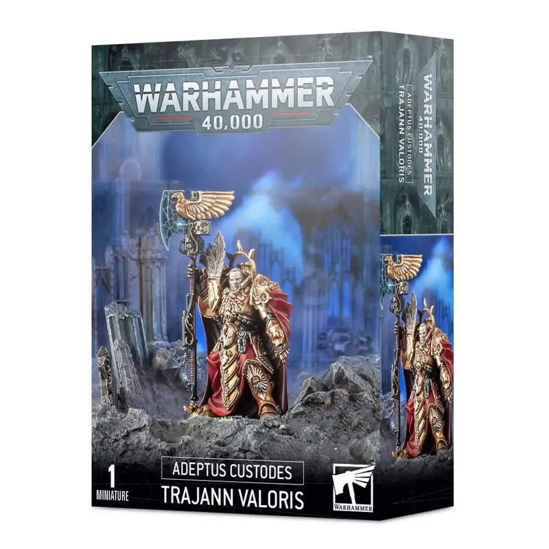 Warhammer 40k - Figuren - Armeen des Imperiums - Adeptus Custodes - Captain-General Trajann Valoris