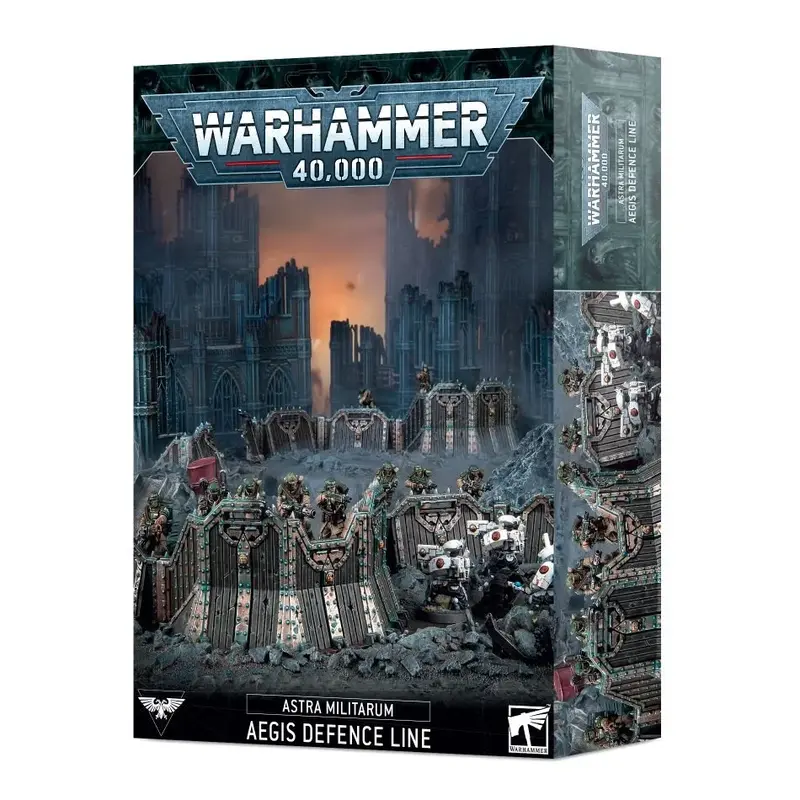 Warhammer 40k - Figuren - Armeen des Imperiums - Astra Militarum - Aegis Defence Line