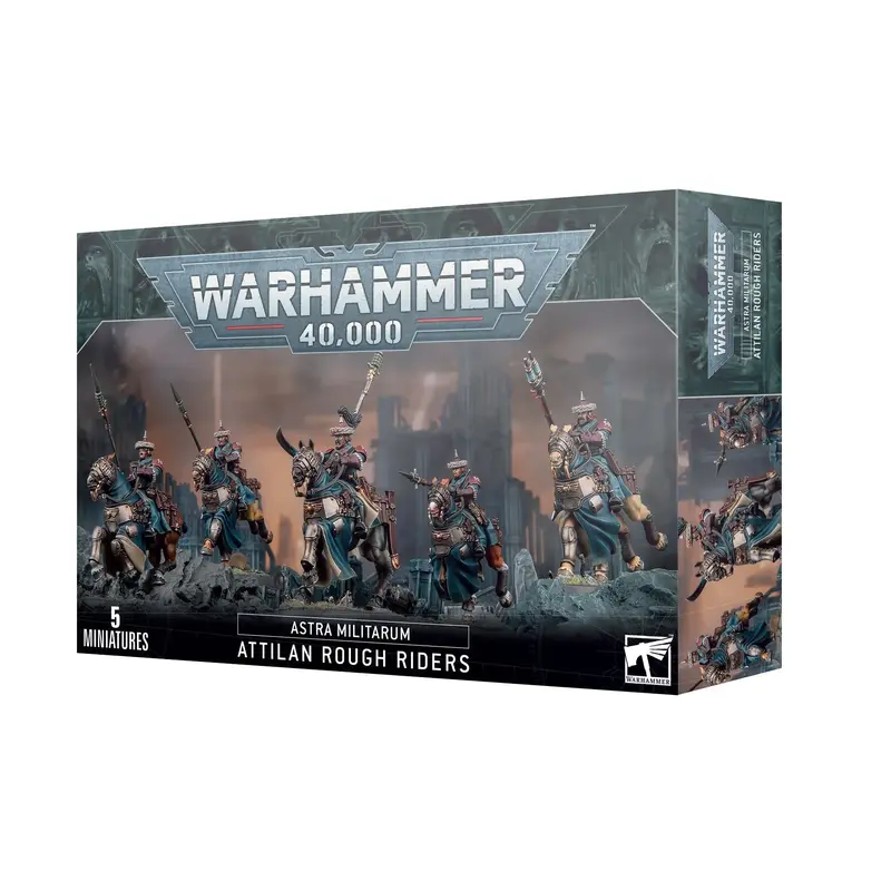 Warhammer 40k - Figuren - Armeen des Imperiums - Astra Militarum - Attilan Rough Riders