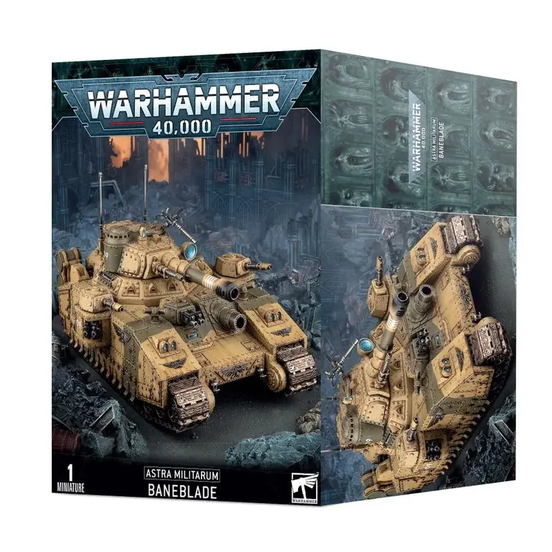 Warhammer 40k - Figuren - Armeen des Imperiums - Astra Militarum - Baneblade - Fluchklinge