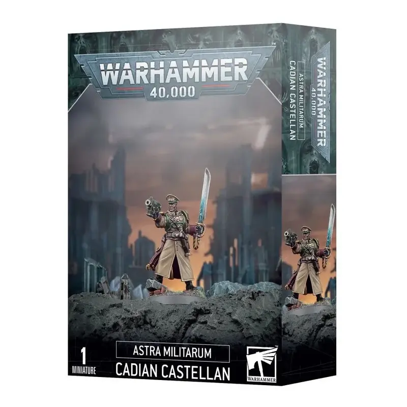 Warhammer 40k - Figuren - Armeen des Imperiums - Astra Militarum - Cadian Castellan