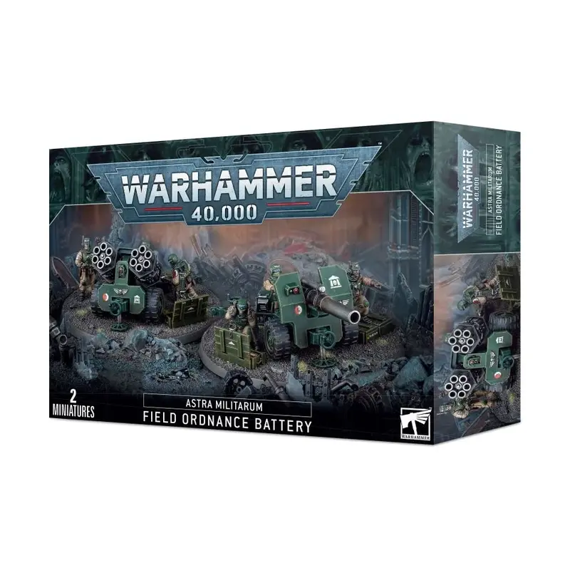 Warhammer 40k - Figuren - Armeen des Imperiums - Astra Militarum - Field Ordinance Battery