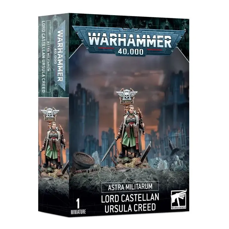 Warhammer 40k - Figuren - Armeen des Imperiums - Astra Militarum - Lord Castellan Ursula Creed