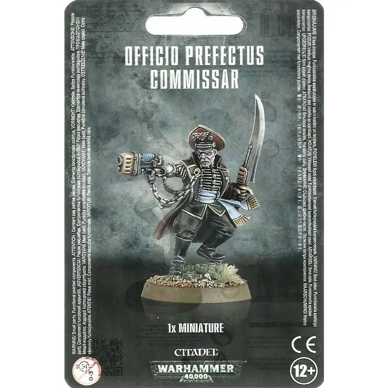 Warhammer 40k - Figuren - Armeen des Imperiums - Astra Militarum - Officio Prefectus Commissar