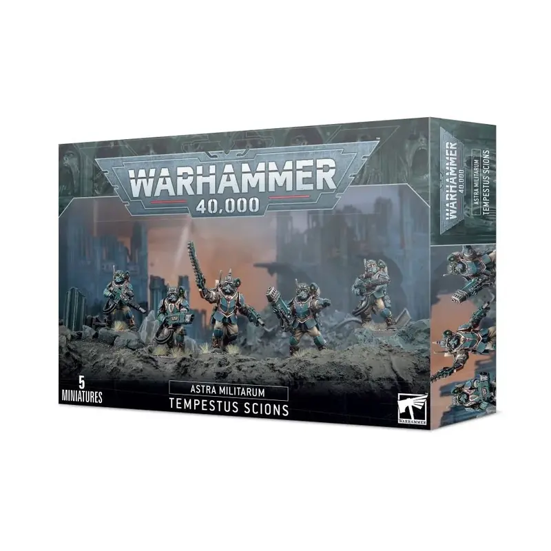Warhammer 40k - Figuren - Armeen des Imperiums - Astra Militarum - Tempestus Scions