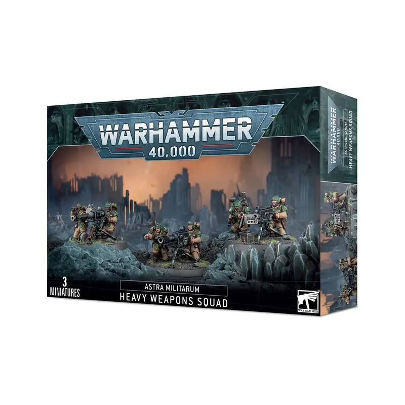 Warhammer 40k - Figuren - Armeen des Imperiums - Astra Militarum - Unterstützungswaffentrupp