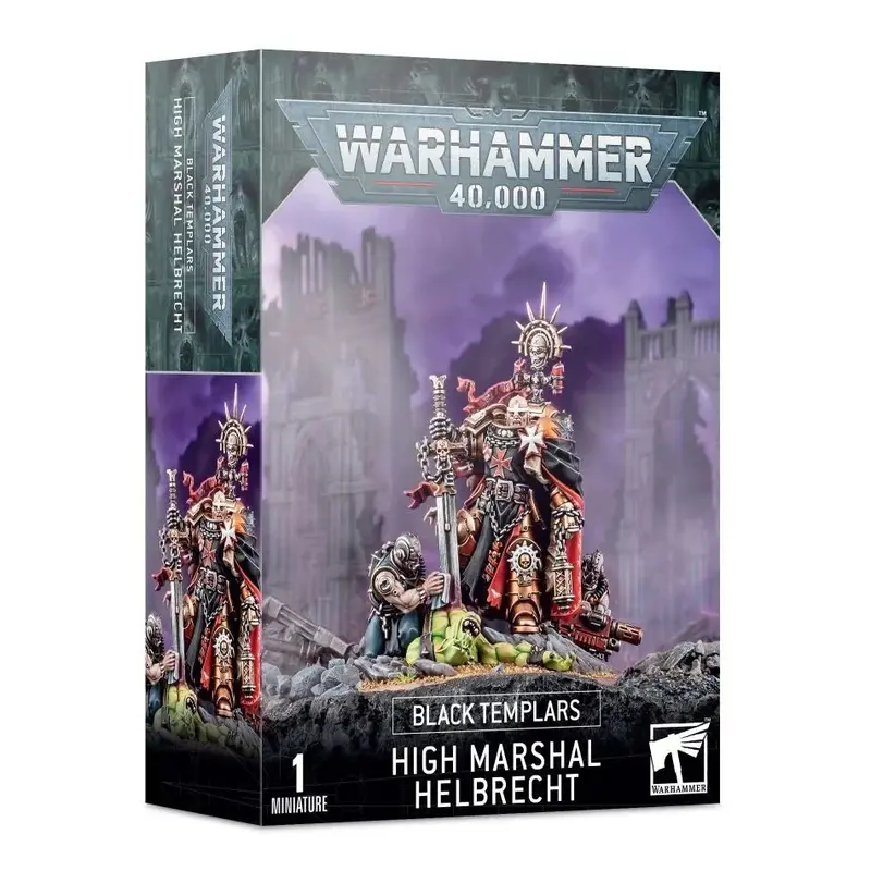 Warhammer 40k - Figuren - Space Marines - Black Templars - High Marshal Helbrecht