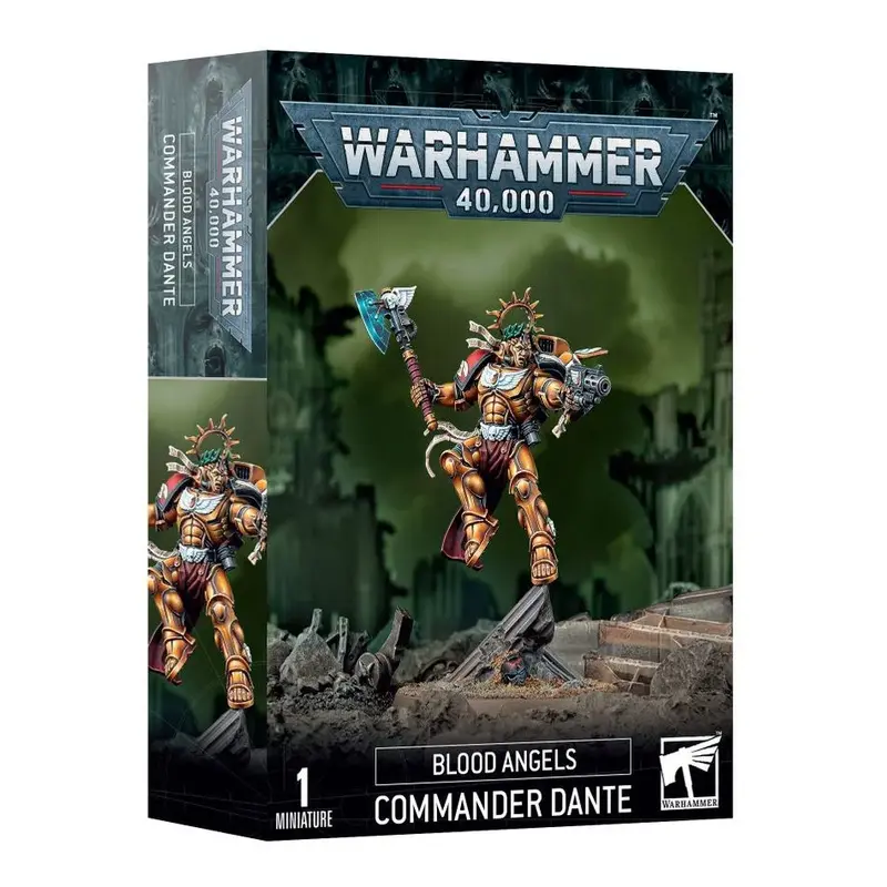 Warhammer 40k - Figuren - Space Marines - Blood Angels - Commander Dante