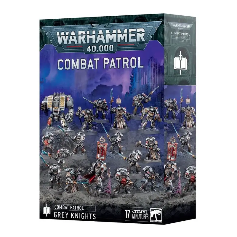 Warhammer 40k - Figuren - Space Marines - Combat Patrol - Grey Knights