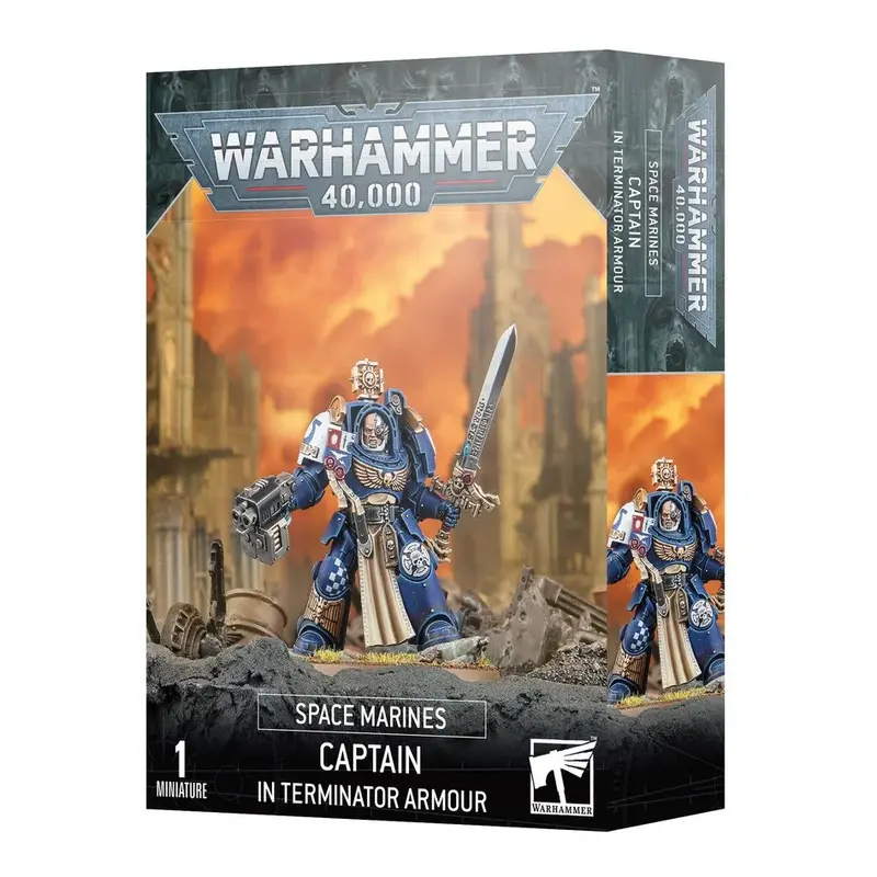 Warhammer 40k - Figuren - Space Marines - Space Marines - Captain in Terminatorrüstung