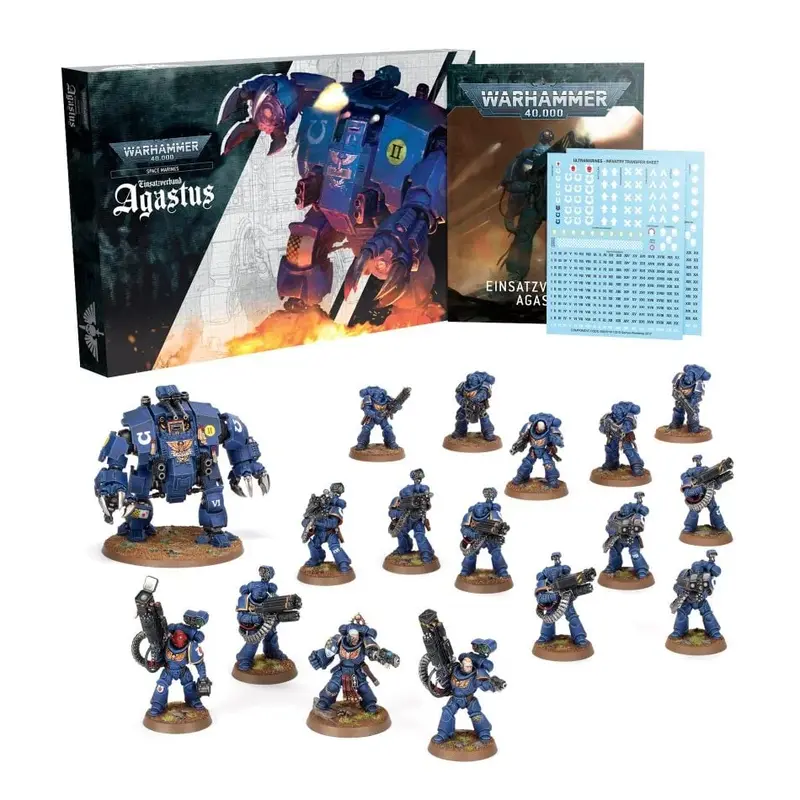 Warhammer 40k - Figuren - Space Marines - Space Marines - Einsatzverband Agastus - DE