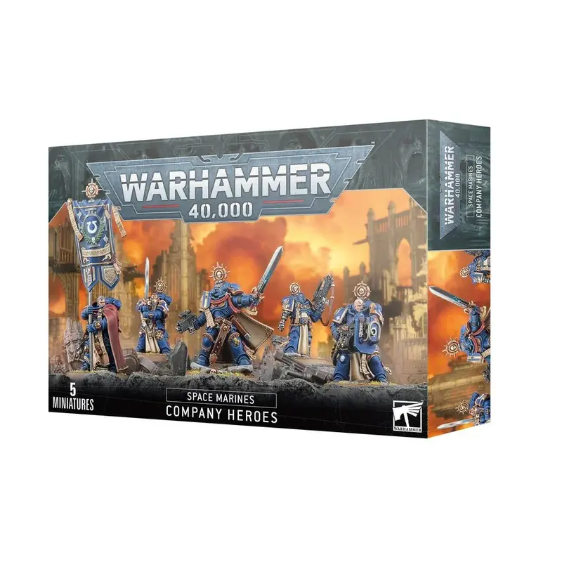 Warhammer 40k - Figuren - Space Marines - Space Marines - Helden der Kompanie