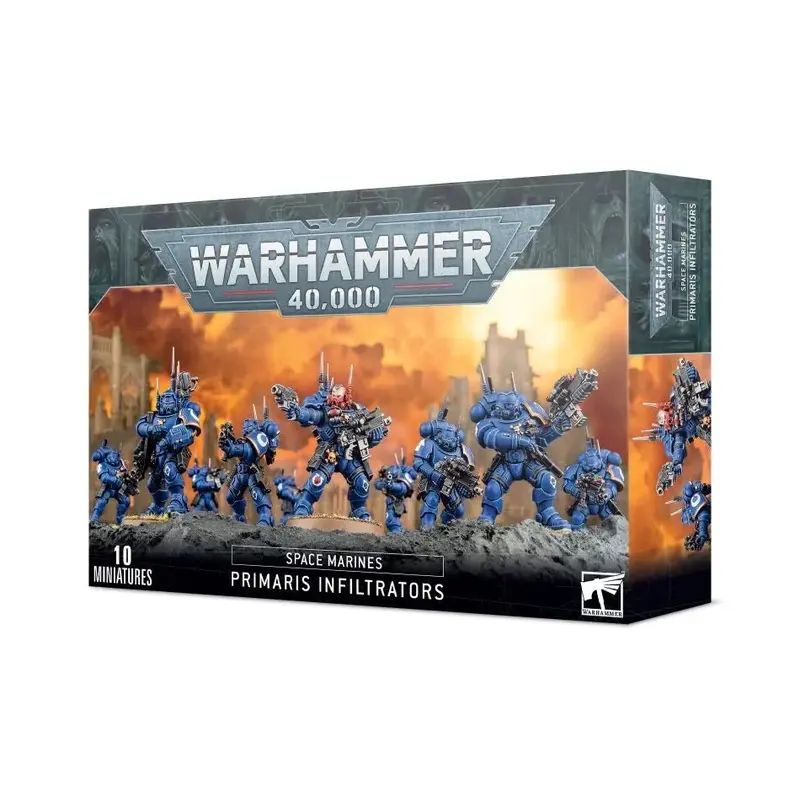 Warhammer 40k - Figuren - Space Marines - Space Marines - Primaris Infiltrators