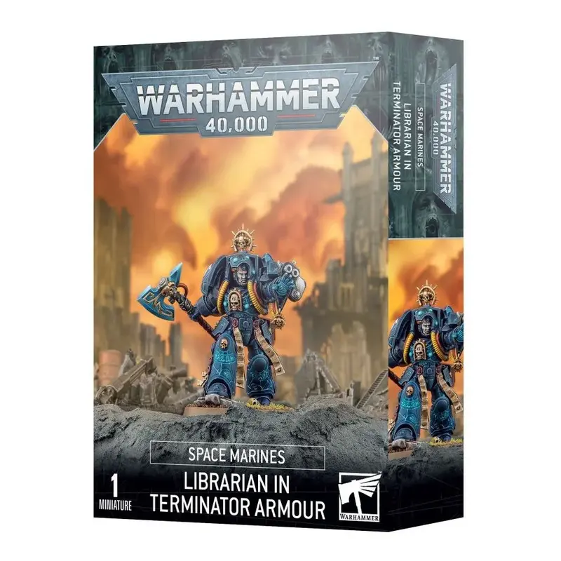 Warhammer 40k - Figuren - Space Marines - Space Marines - Scriptro in Terminatorrüstung