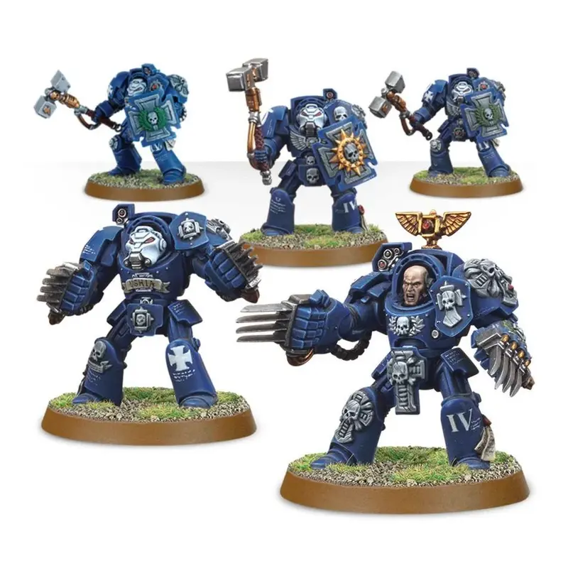 Warhammer 40k - Figuren - Space Marines - Space Marines - Terminatorsturmtrupp der Space Marinesace